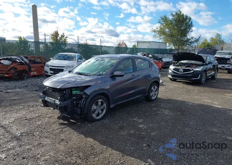2019 Honda Hr-V Lx z USA, uszkodzony, nr VIN 3CZRU6H37KG718148